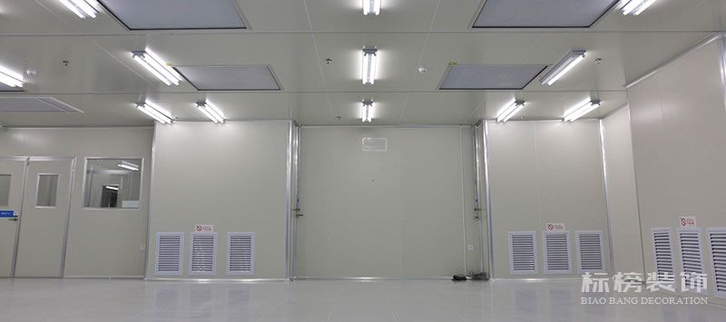 億諾威波光電無(wú)塵車間、廠房裝修3